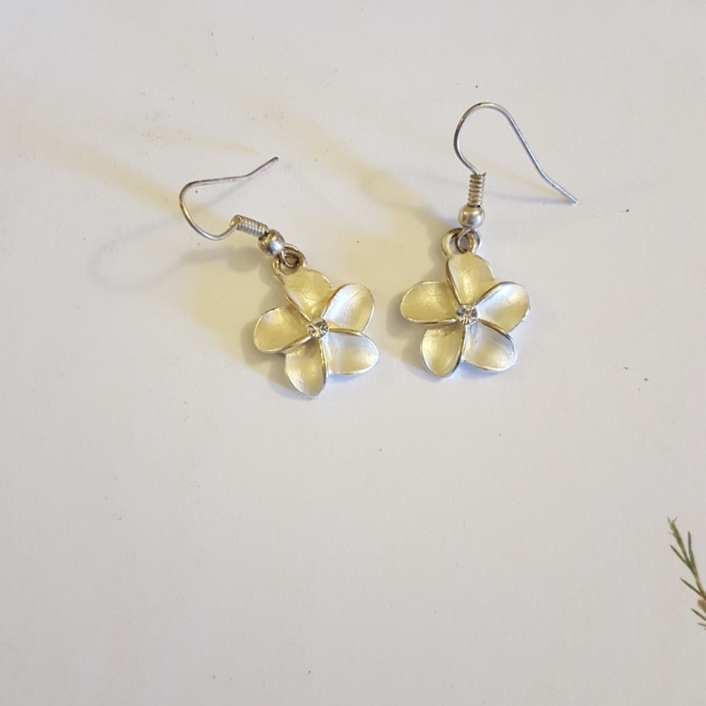 Plumeria Earrings
